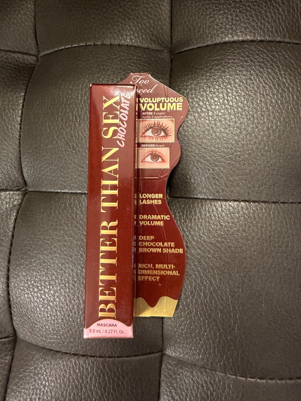 Too Faced Better Than Sex Mascara - Chocolate Brown